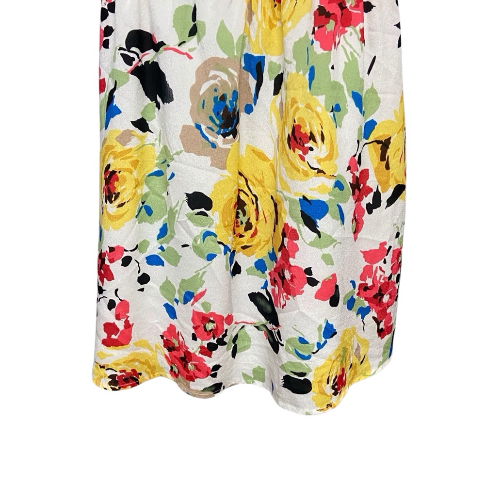 Charlotte Russe Dress Floral Women's Multi Colored Dress - Picture 5 of 10